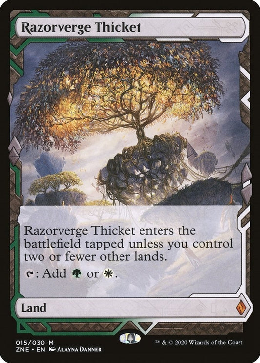 Image for Razorverge Thicket (15) (ZNE) - Magic: The Gathering