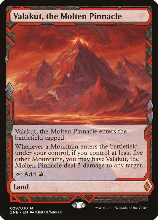 Image for Valakut, the Molten Pinnacle (29) (ZNE) - Magic: The Gathering