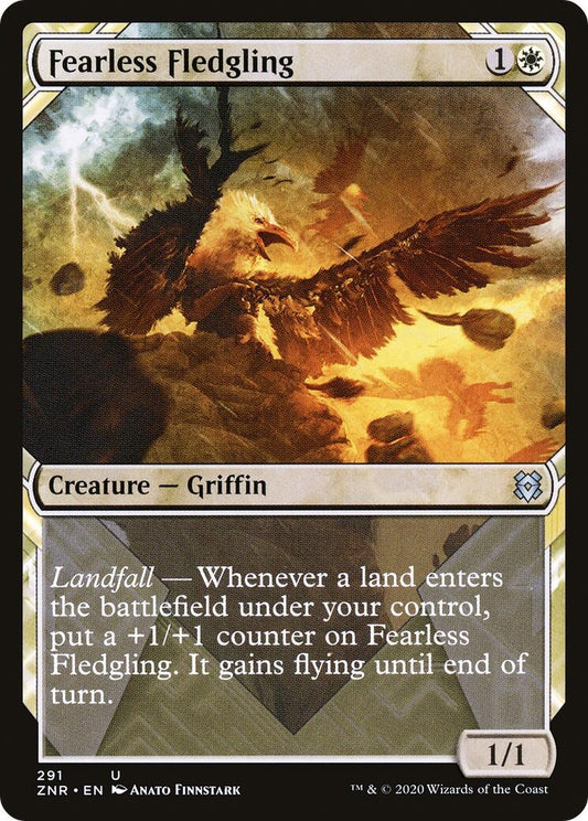 Image for Fearless Fledgling (Showcase) (291) (ZNR) - Magic: The Gathering