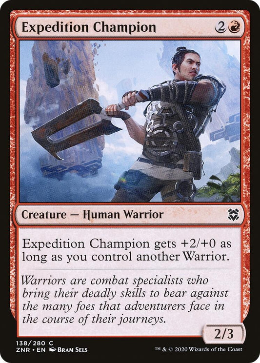 Image for Expedition Champion (138) (ZNR) - Magic: The Gathering