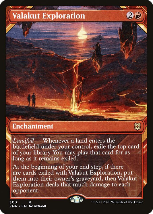 Image for Valakut Exploration (Showcase) (303) (ZNR) - Magic: The Gathering