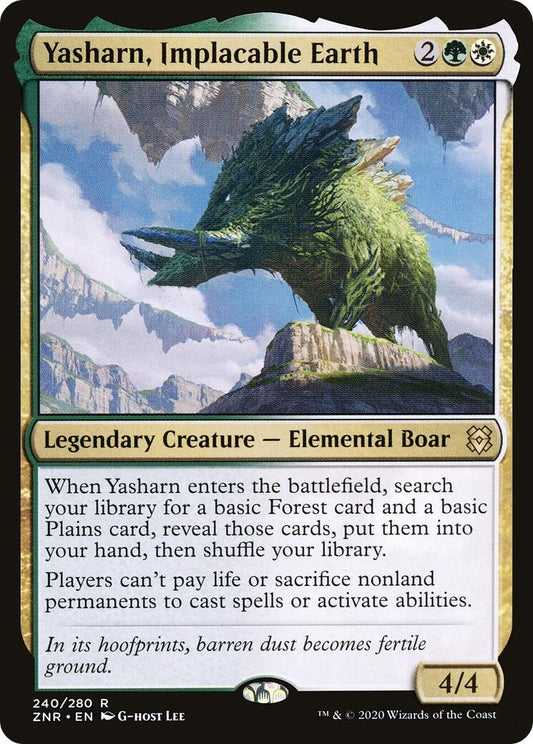 Image for Yasharn, Implacable Earth (240) (ZNR) - Magic: The Gathering