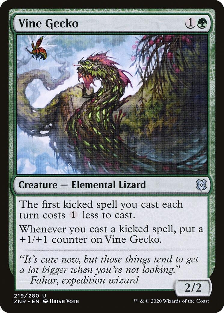 Vine Gecko (219) (ZNR)