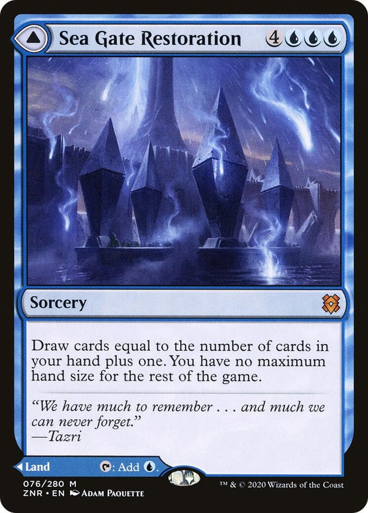 Image for Sea Gate Restoration (76) (ZNR) - Magic: The Gathering