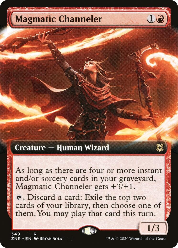 Magmatic Channeler (Extended Art) (349) (ZNR)
