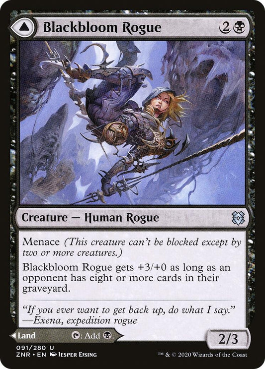 Image for Blackbloom Rogue (91) (ZNR) - Magic: The Gathering