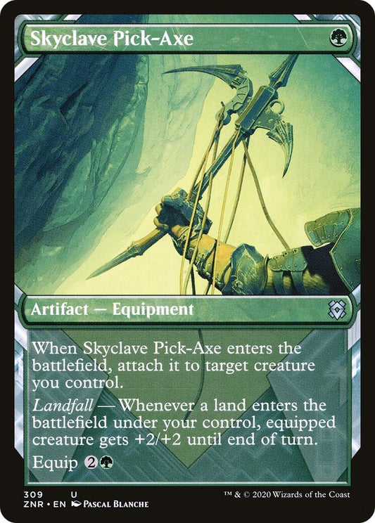 Image for Skyclave Pick-Axe (Showcase) (309) (ZNR) - Magic: The Gathering