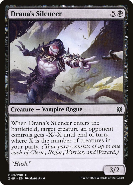 Image for Drana's Silencer (99) (ZNR) - Magic: The Gathering