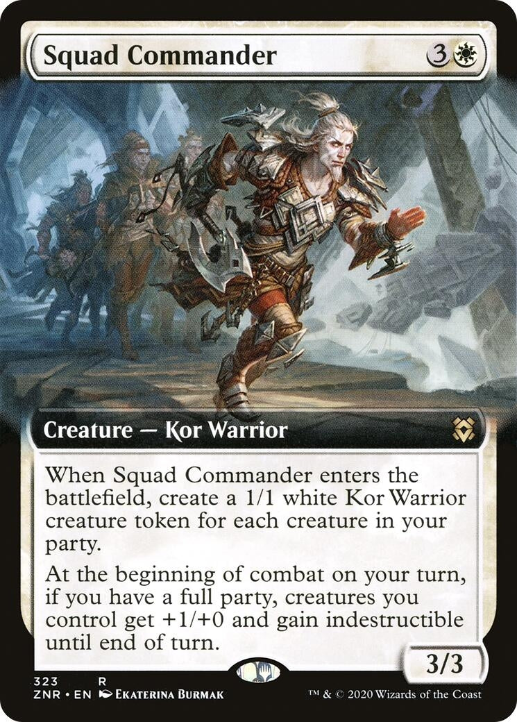 Squad Commander (Extended Art) (323) (ZNR)