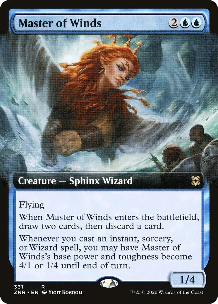Master of Winds (Extended Art) (331) (ZNR)