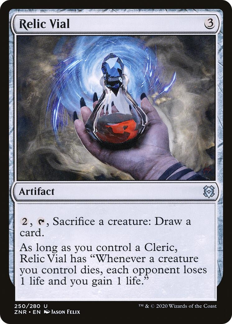 Relic Vial (250) (ZNR)