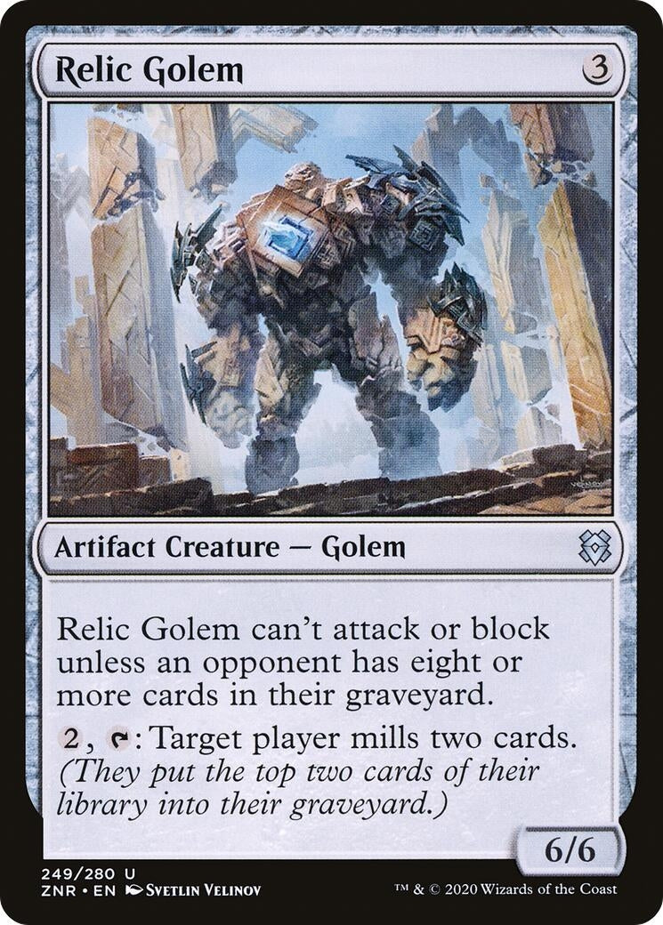 Relic Golem (249) (ZNR)