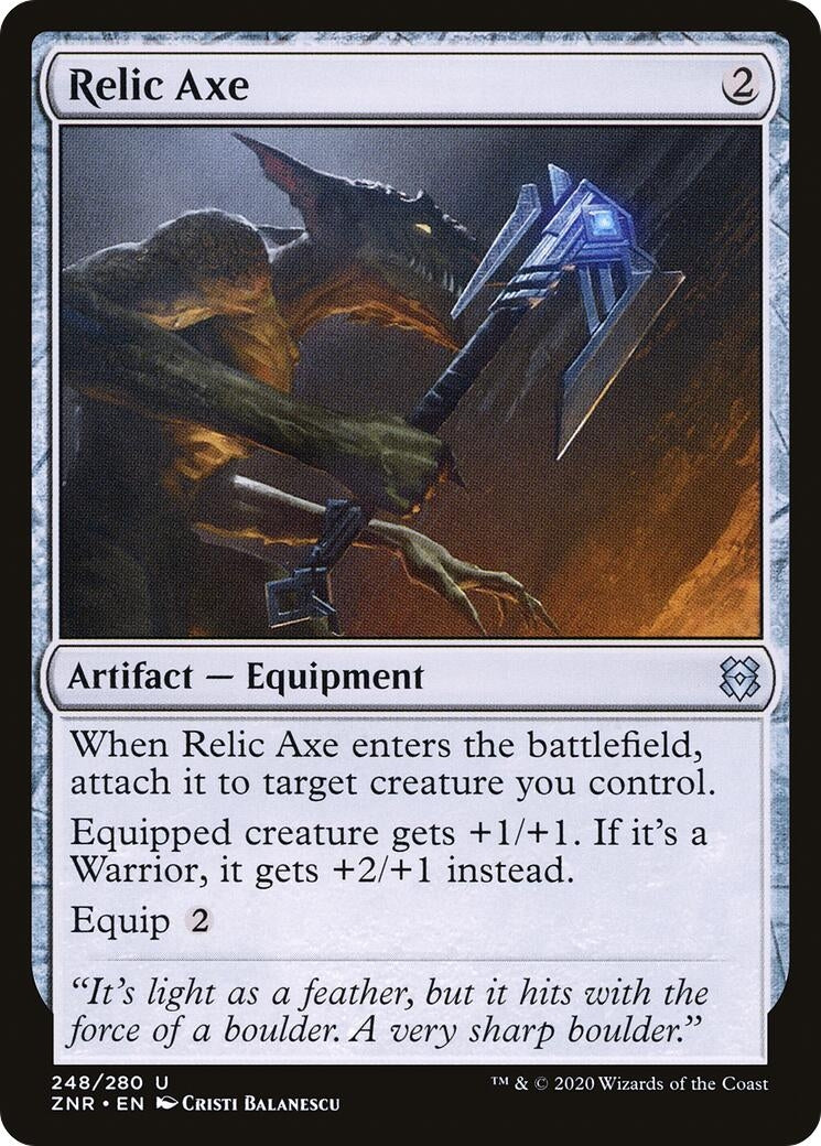 Relic Axe (248) (ZNR)