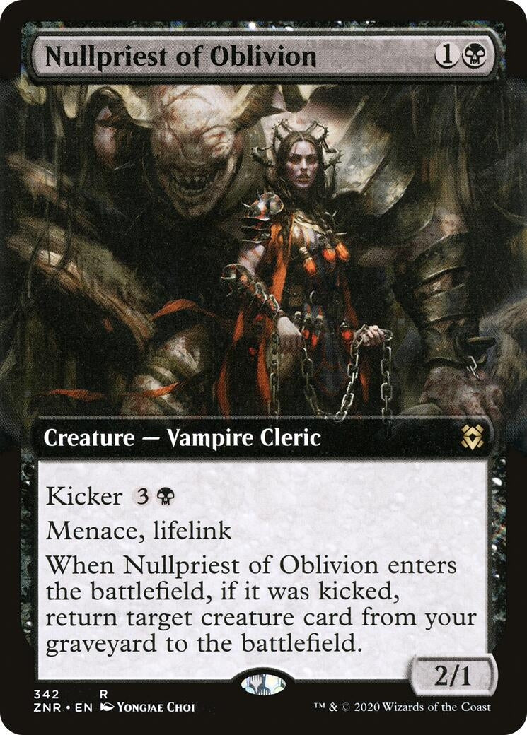Nullpriest of Oblivion (Extended Art) (342) (ZNR)