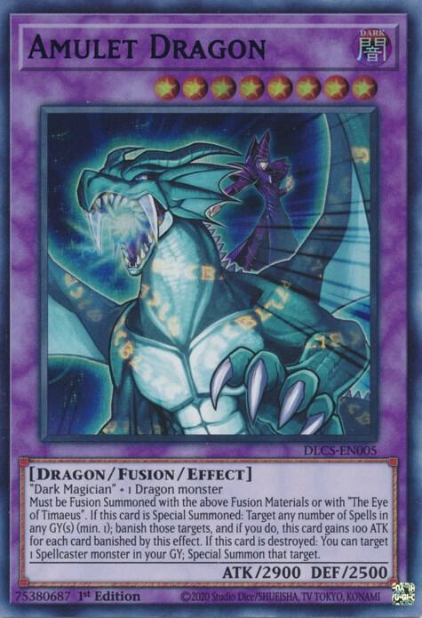 Amulet Dragon (Blue) (DLCS-EN005) (DLCS)