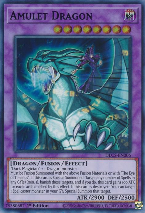 Amulet Dragon (Purple) (DLCS-EN005) (DLCS)