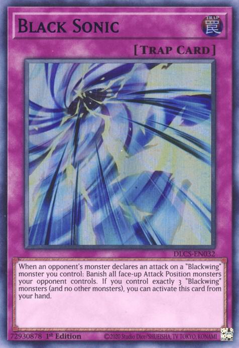 Black Sonic (Blue) (DLCS-EN032) (DLCS)