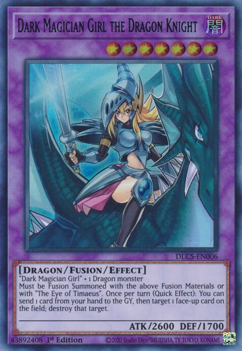Dark Magician Girl the Dragon Knight (Blue) (DLCS-EN006) (DLCS)