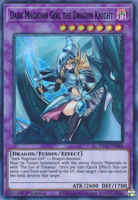 Dark Magician Girl the Dragon Knight (Green) (DLCS-EN006) (DLCS)