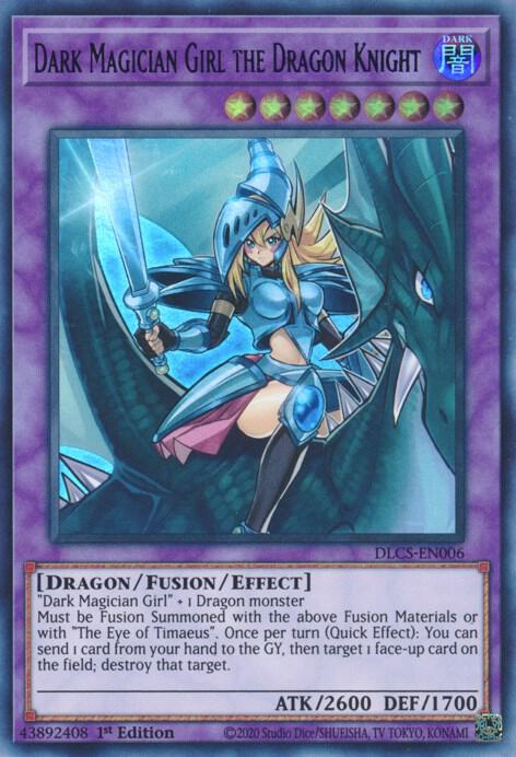 Dark Magician Girl the Dragon Knight (Purple) (DLCS-EN006) (DLCS)