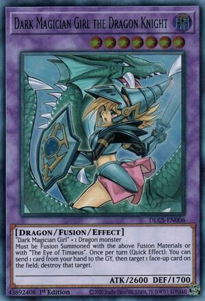 Dark Magician Girl the Dragon Knight (Alternate Art) (DLCS-EN006) (DLCS)