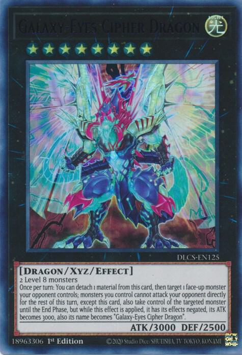 Galaxy-Eyes Cipher Dragon (Purple) (DLCS-EN125) (DLCS)