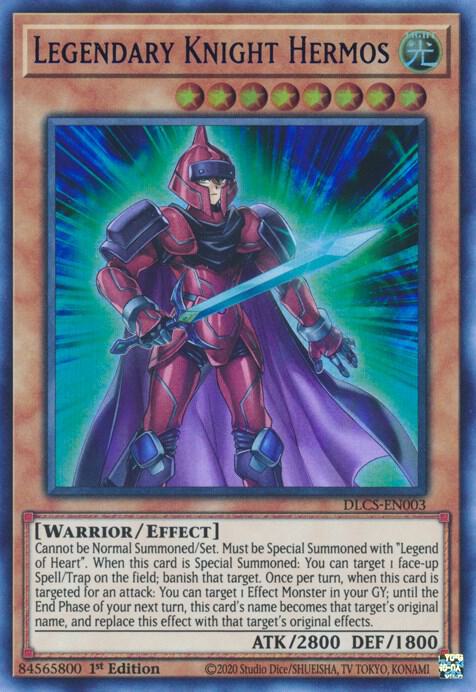 Legendary Knight Hermos (Blue) (DLCS-EN003) (DLCS)