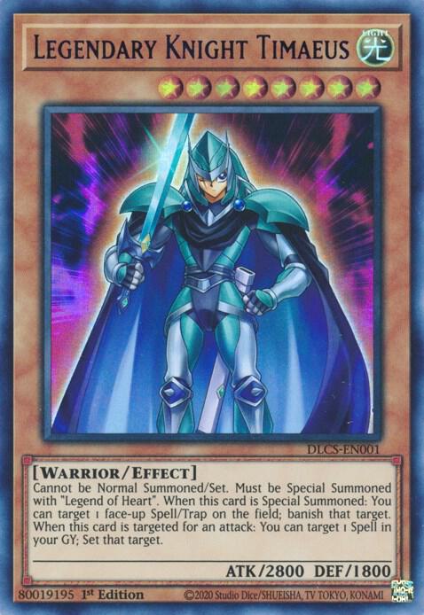 Legendary Knight Timaeus (Blue) (DLCS-EN001) (DLCS)
