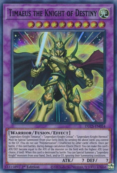 Timaeus the Knight of Destiny (Purple) (DLCS-EN054) (DLCS)