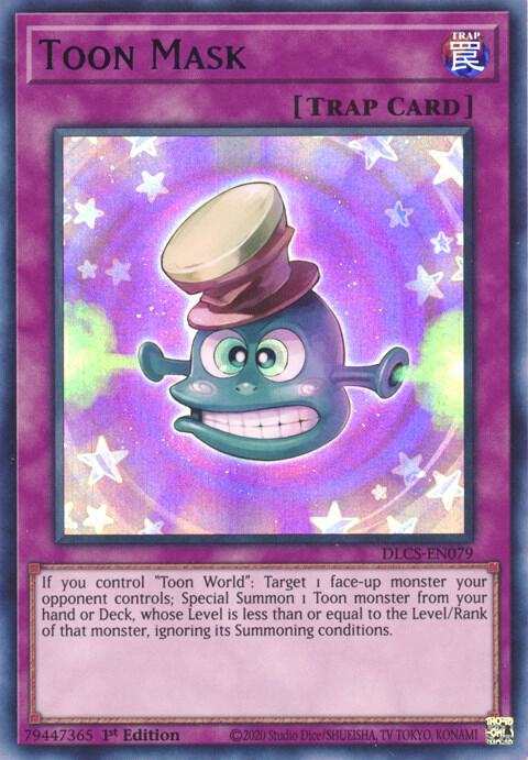 Toon Mask (Purple) (DLCS-EN079) (DLCS)