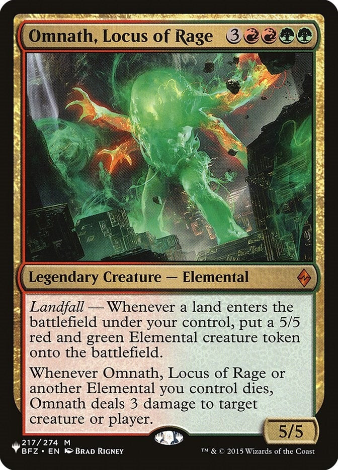 Omnath, Locus of Rage (217/274) (LIST)