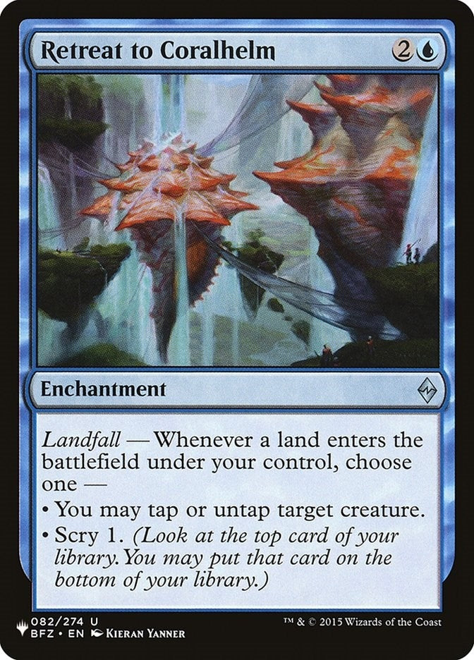 Retreat to Coralhelm (082/274) (LIST)