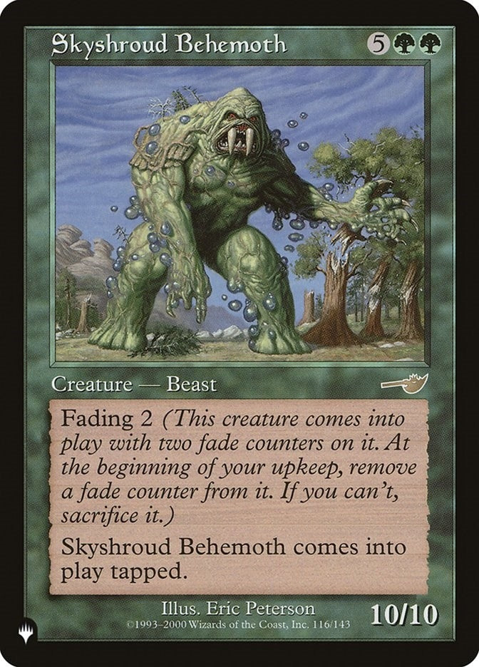 Skyshroud Behemoth (116/143) (LIST)
