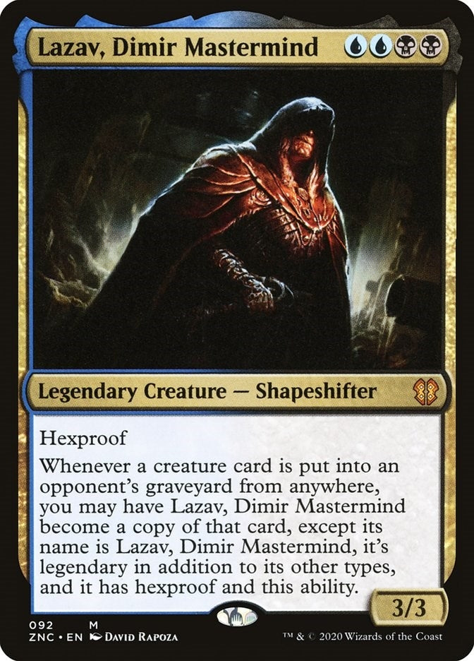 Lazav, Dimir Mastermind (92) (ZNC)