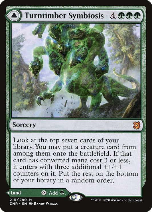 Image for Turntimber Symbiosis (215) (ZNR) - Magic: The Gathering