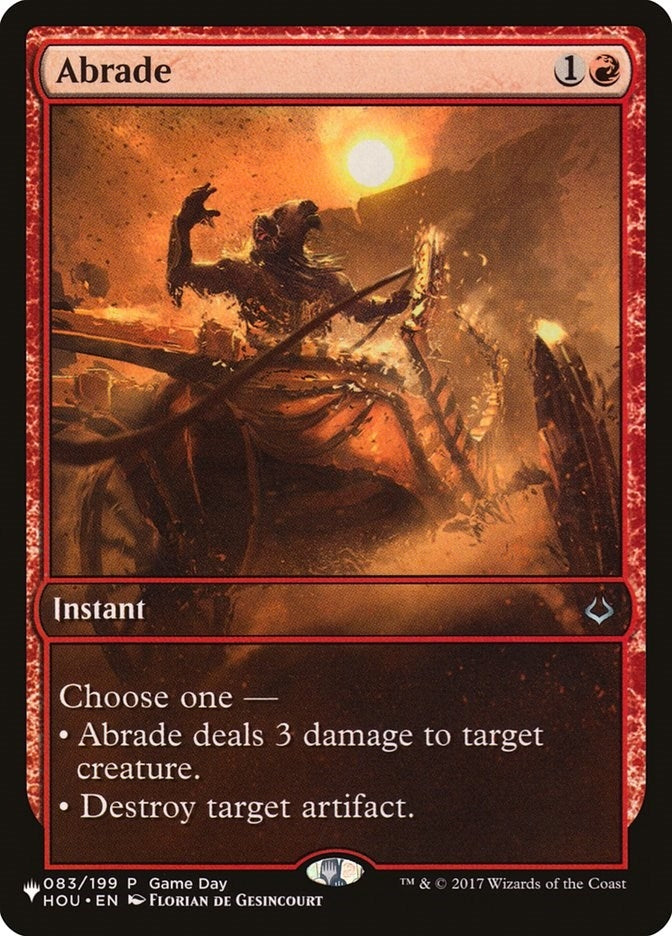 Abrade (HOU) (083/199) (LIST)