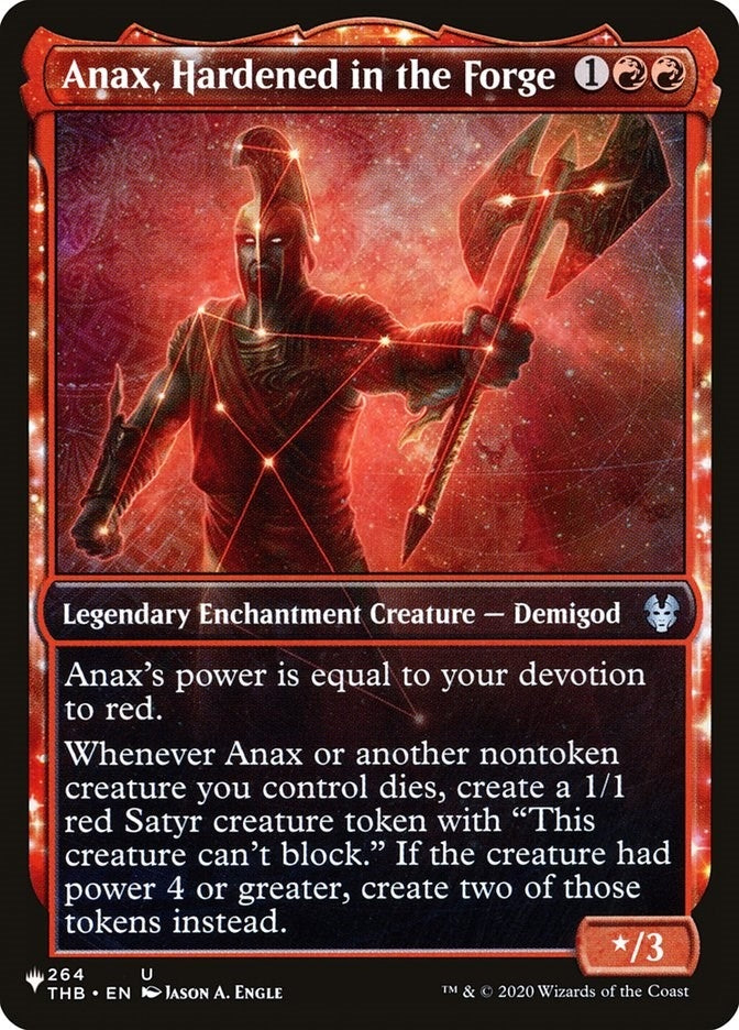 Anax, Hardened in the Forge (Showcase) (264/254) (LIST)