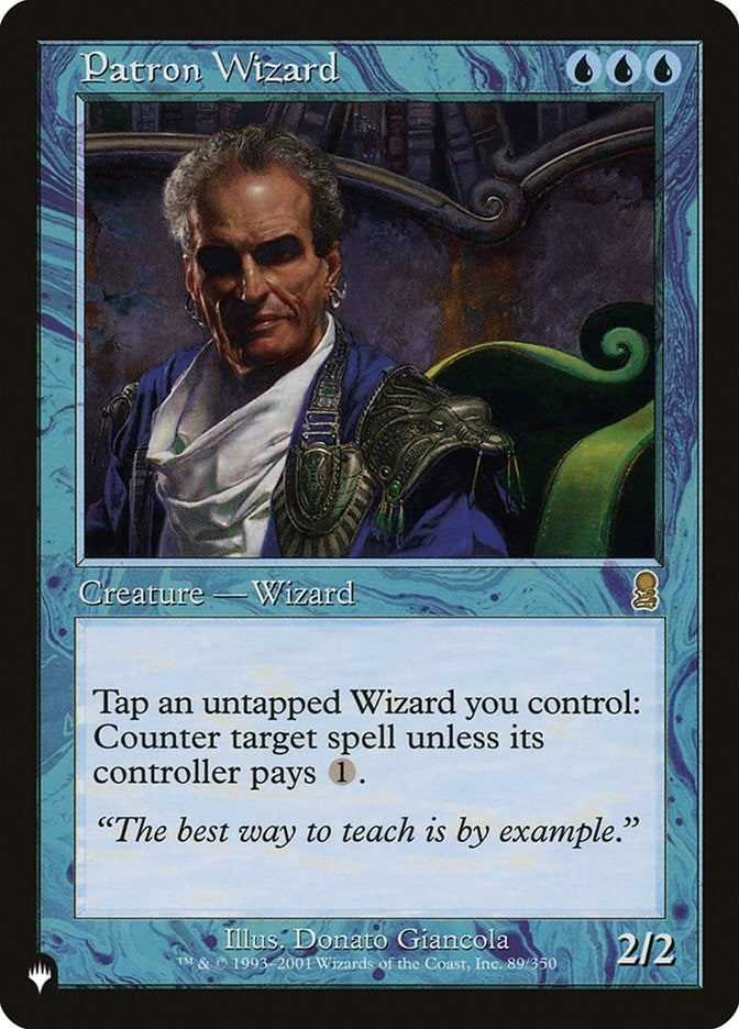 Patron Wizard (89/350) (LIST)