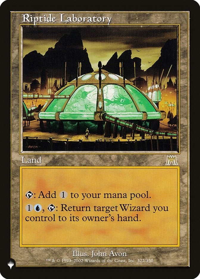 Riptide Laboratory (322/350) (LIST)