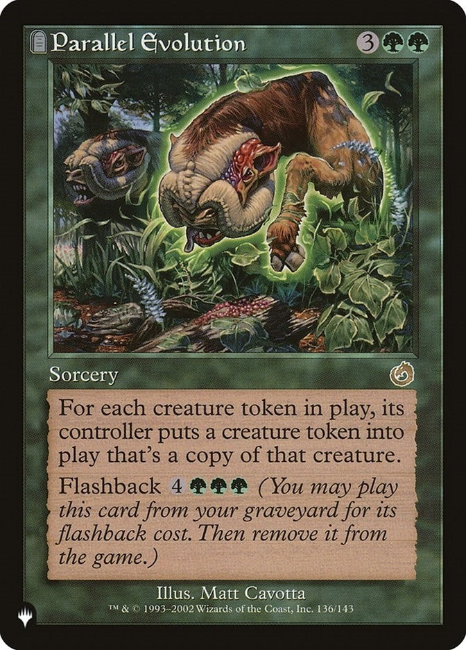 Parallel Evolution (136/143) (LIST)