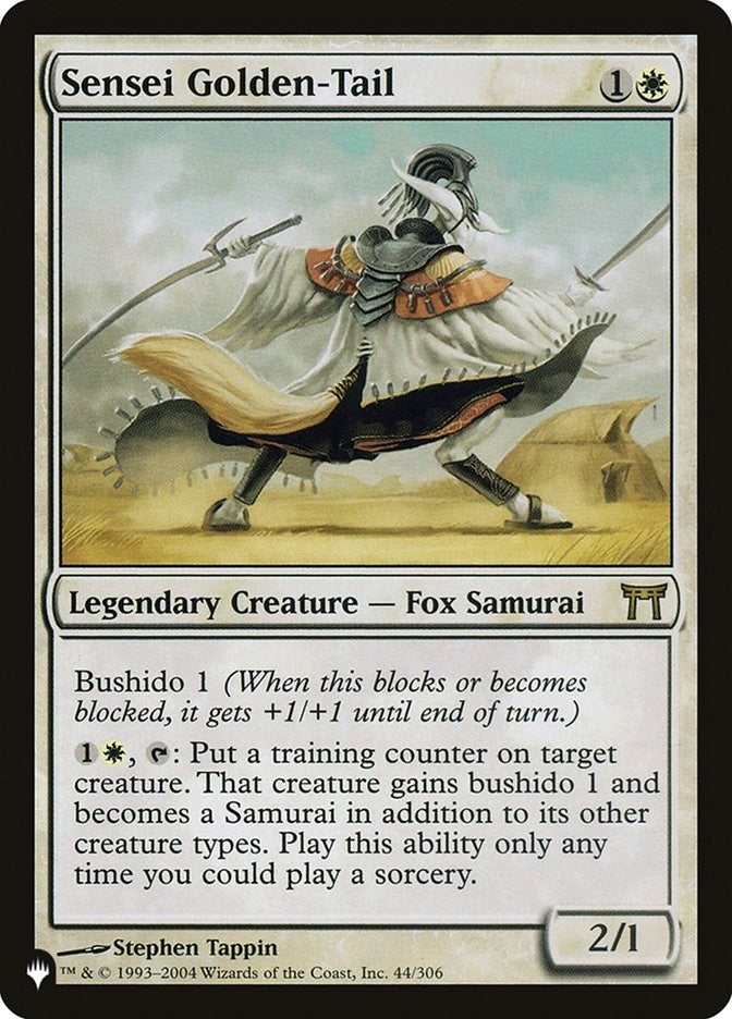 Sensei Golden-Tail (44/306) (LIST)