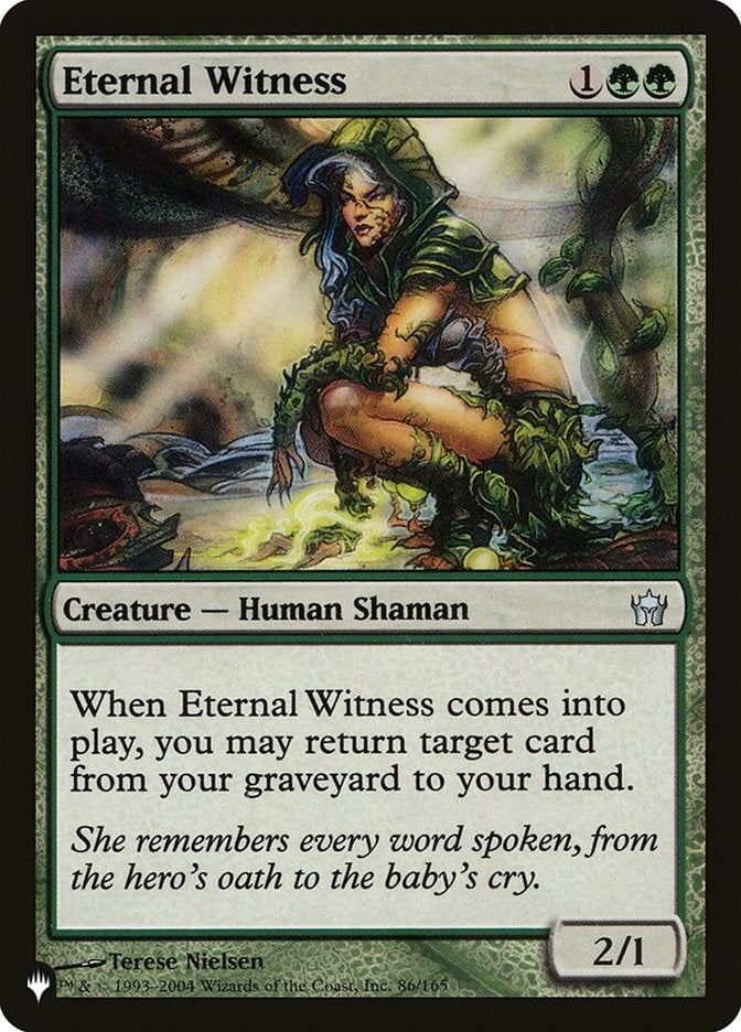 Eternal Witness (5DN) (86/165) (LIST)