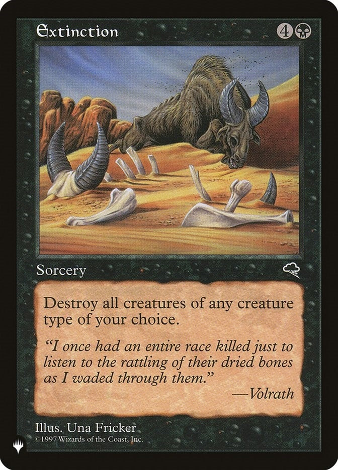 Extinction (LIST)