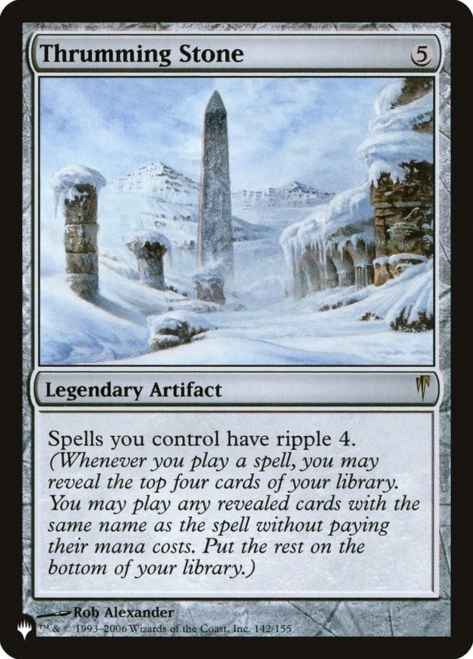 Thrumming Stone (142/155) (LIST)