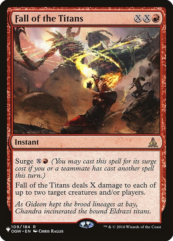 Fall of the Titans (109/184) (LIST)