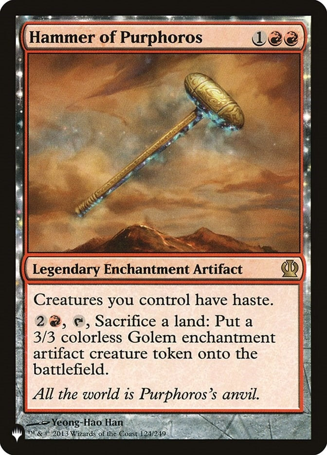 Hammer of Purphoros (124/249) (LIST)
