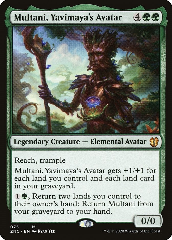 Multani, Yavimaya's Avatar (75) (ZNC)