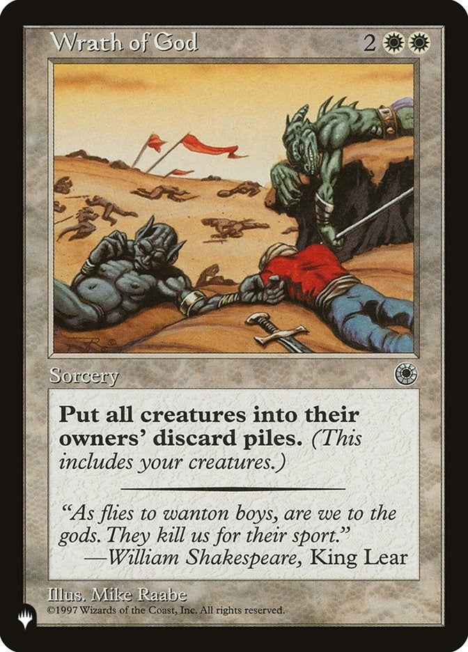 Wrath of God (LIST)