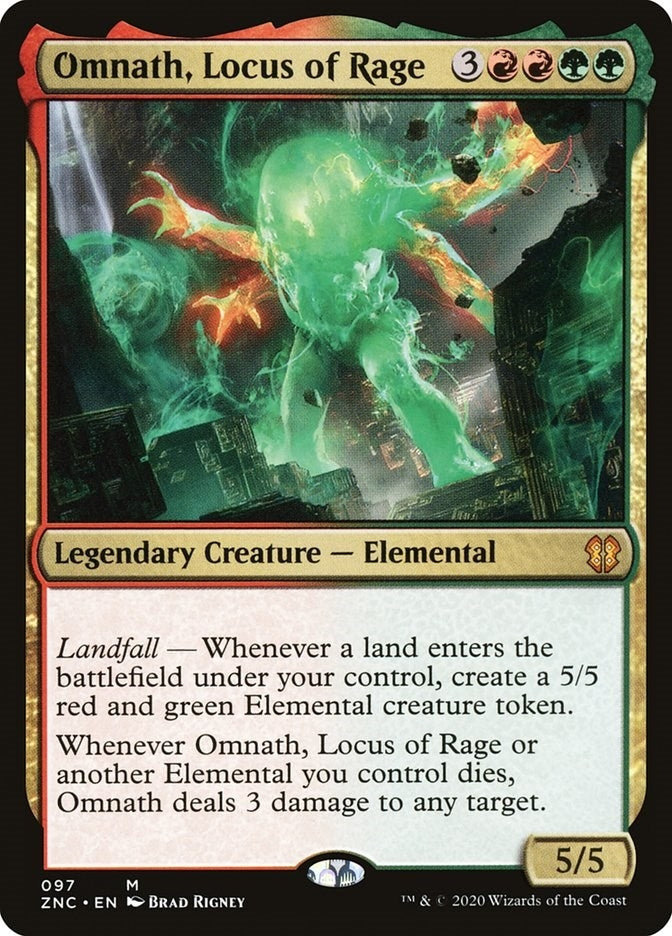 Omnath, Locus of Rage (97) (ZNC)