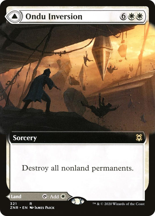 Image for Ondu Inversion (Extended Art) (321) (ZNR) - Magic: The Gathering